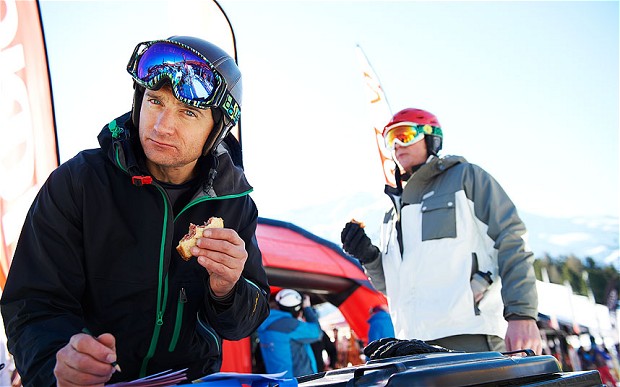 Martin Bell Ski test in Kuhtai